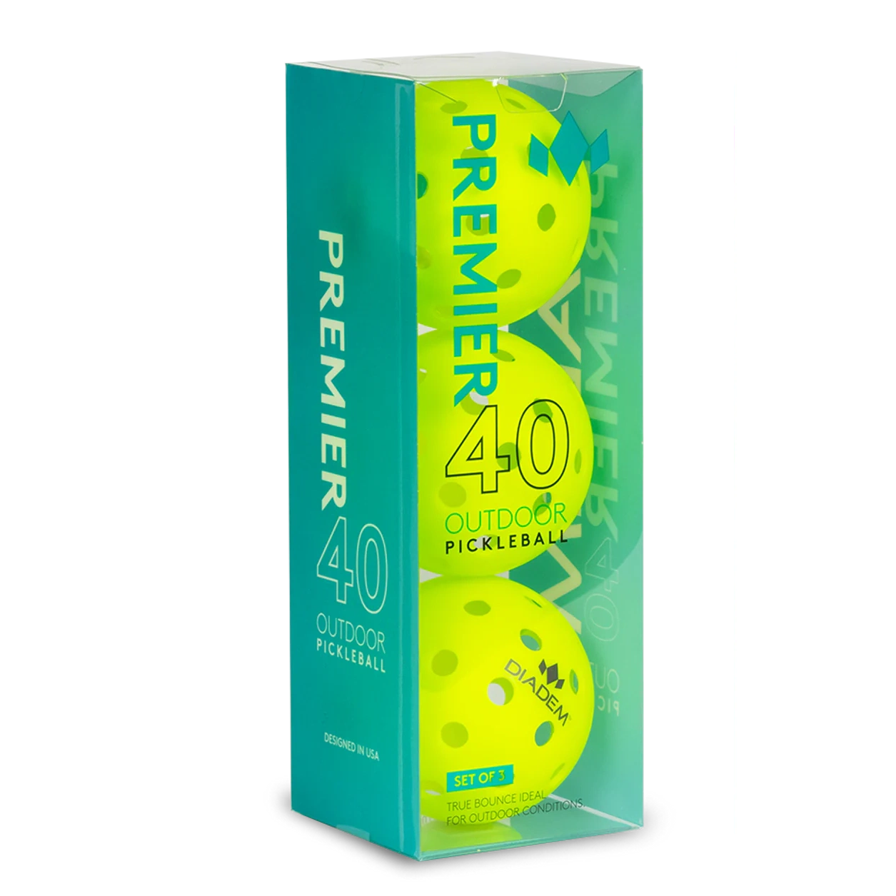 Premier 40 Outdoor Pickleballs