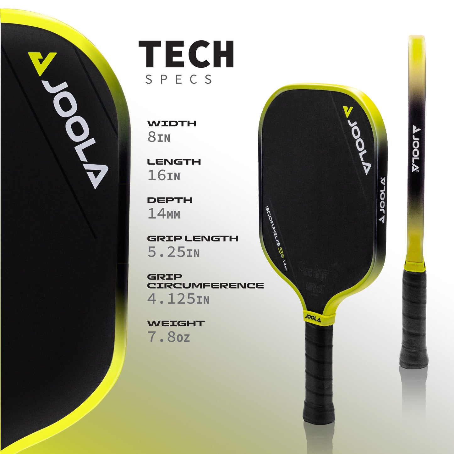 Anna Bright Scorpeus 3S 14mm Pickleball Paddle