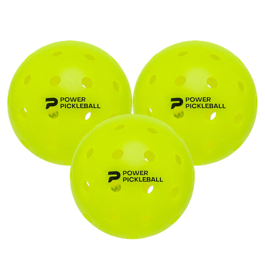 Premier Power Pickleballs - 3 Pack